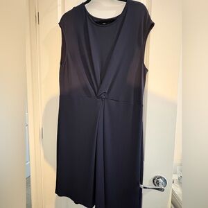 Ann Taylor Midnight Blue Midi Dress
